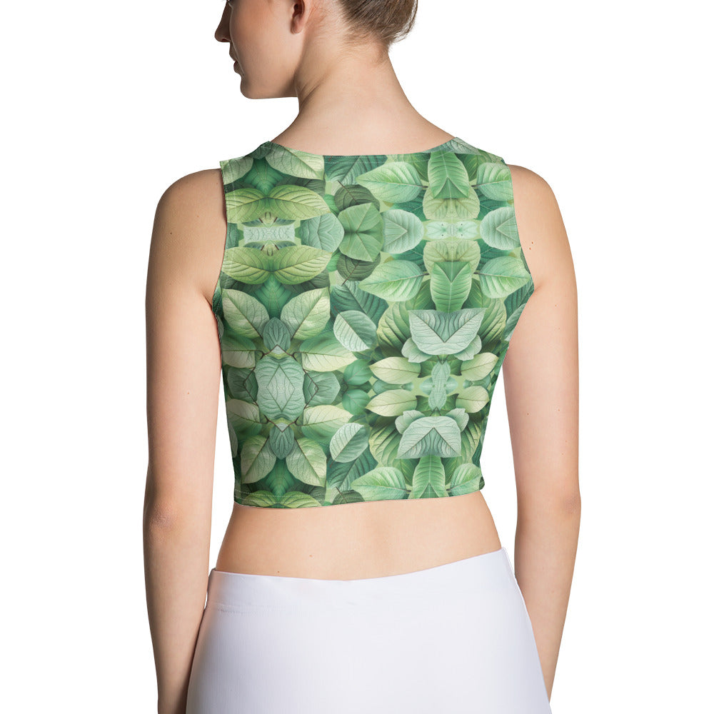 Emerald crop top