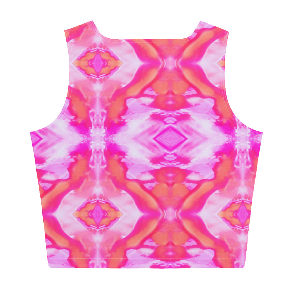 Fuchsia crop top