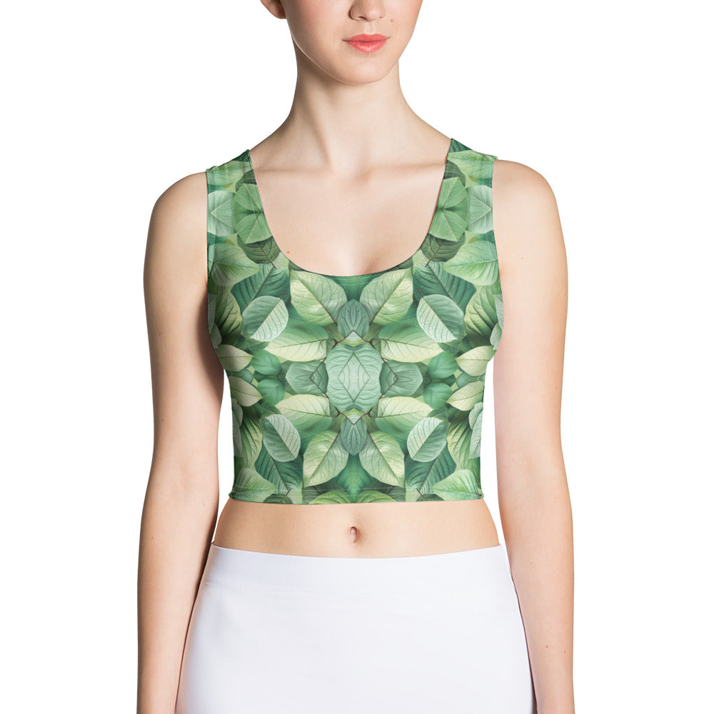 Emerald crop top