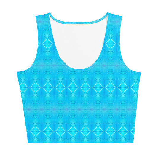 Aqua crop top