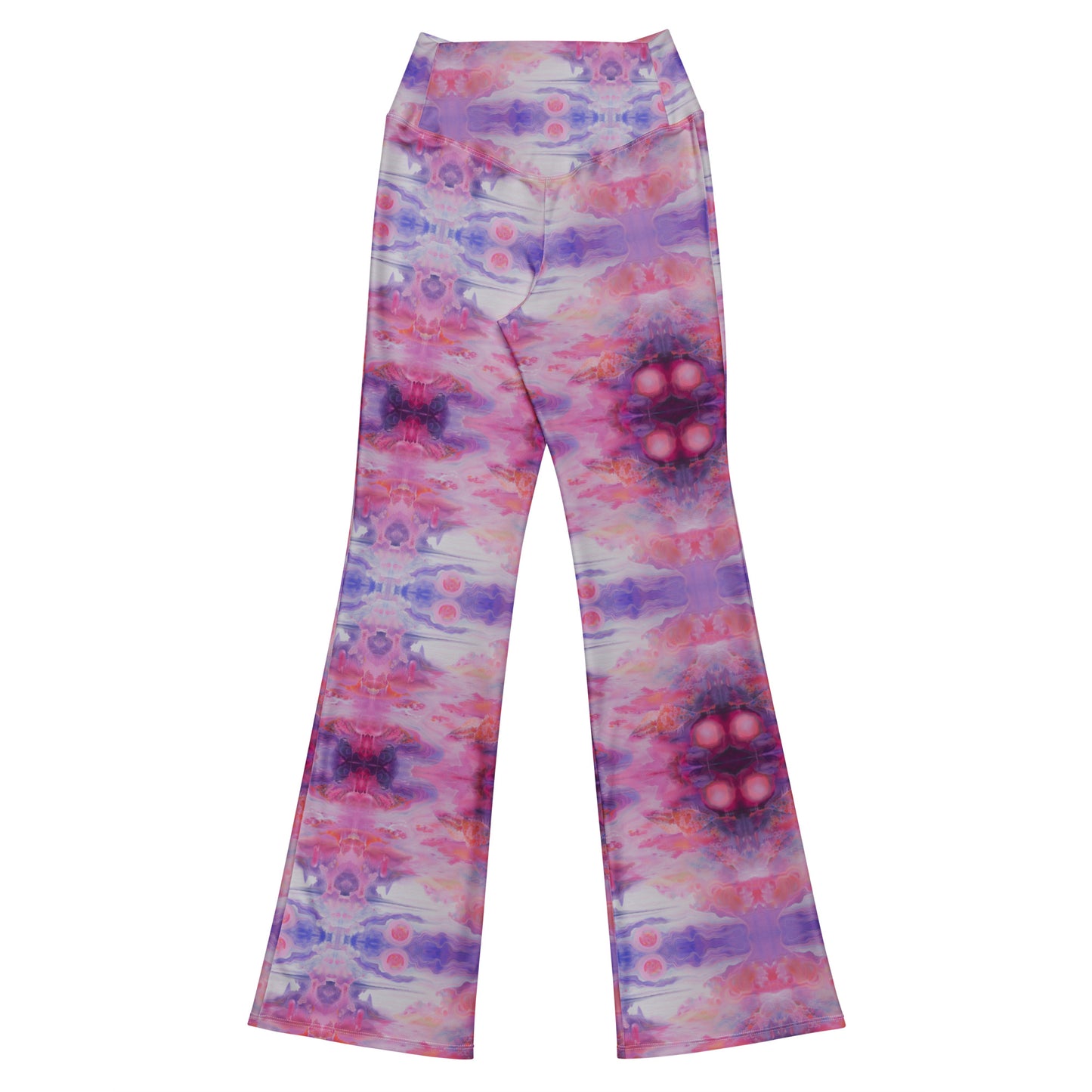 Purple Bliss flare leggings