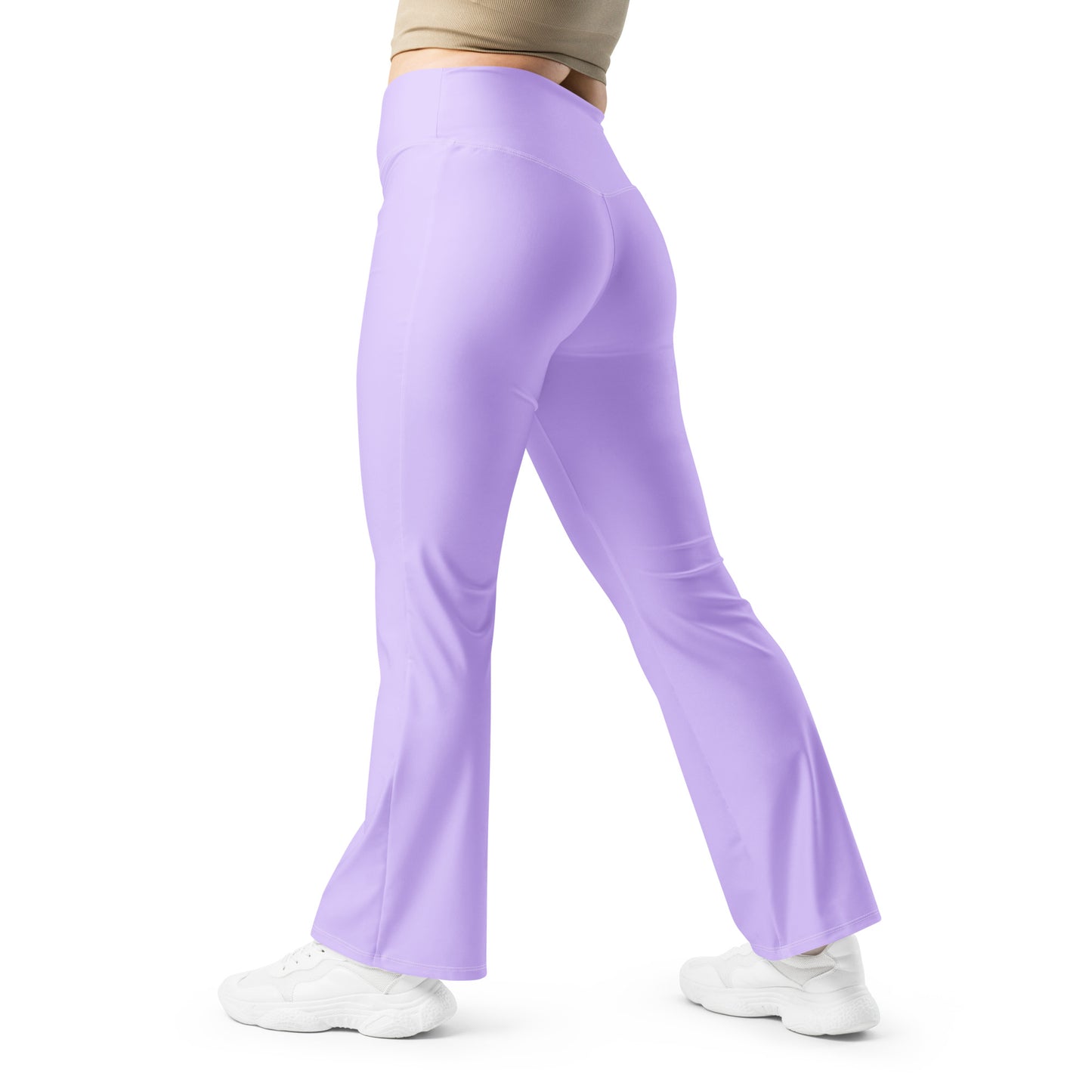 Lilac flare leggings