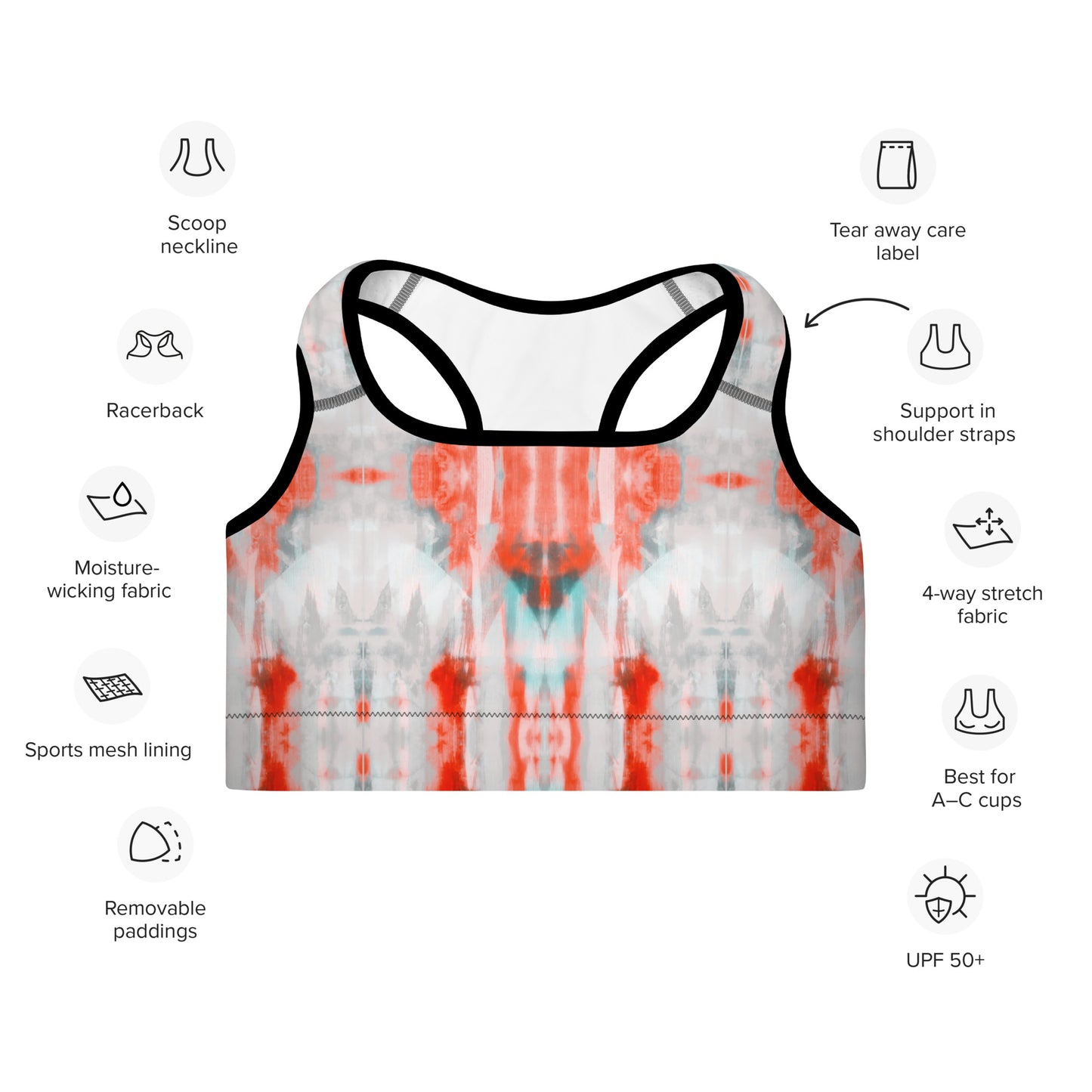 Spice n Ice sports bra