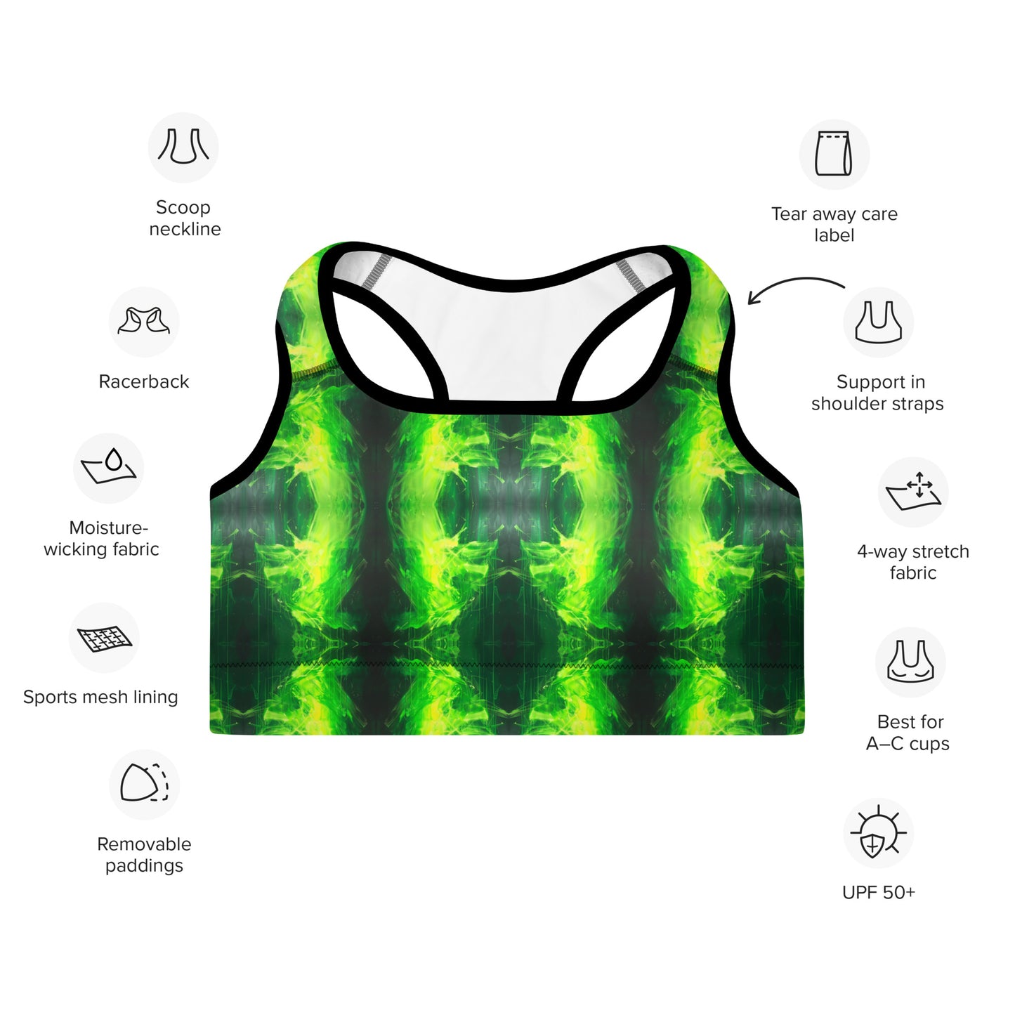 Shego sports bra