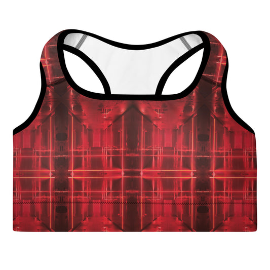 Red Lights sports bra