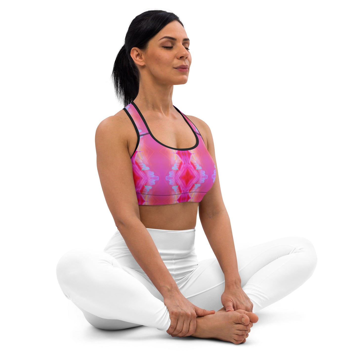 Pink Fusion sports bra