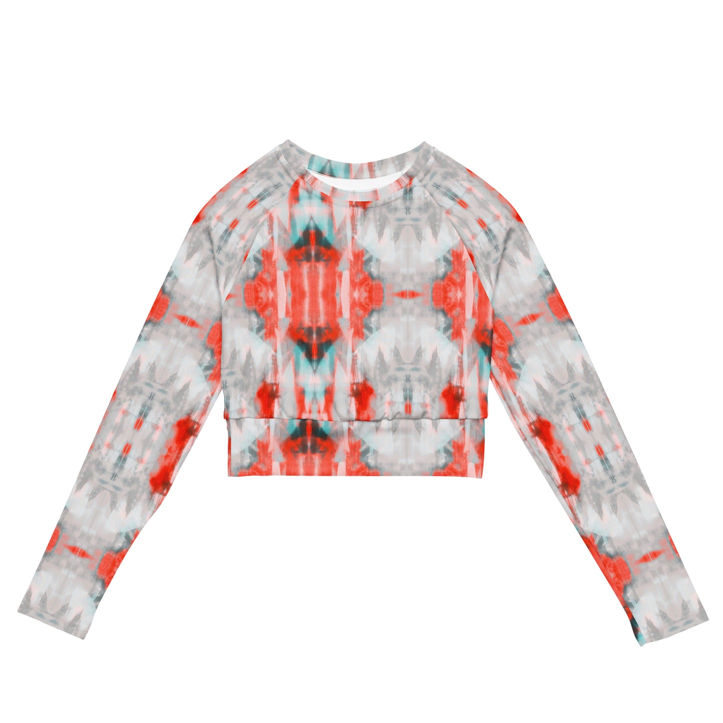 Spice n Ice recycled long-sleeve crop top