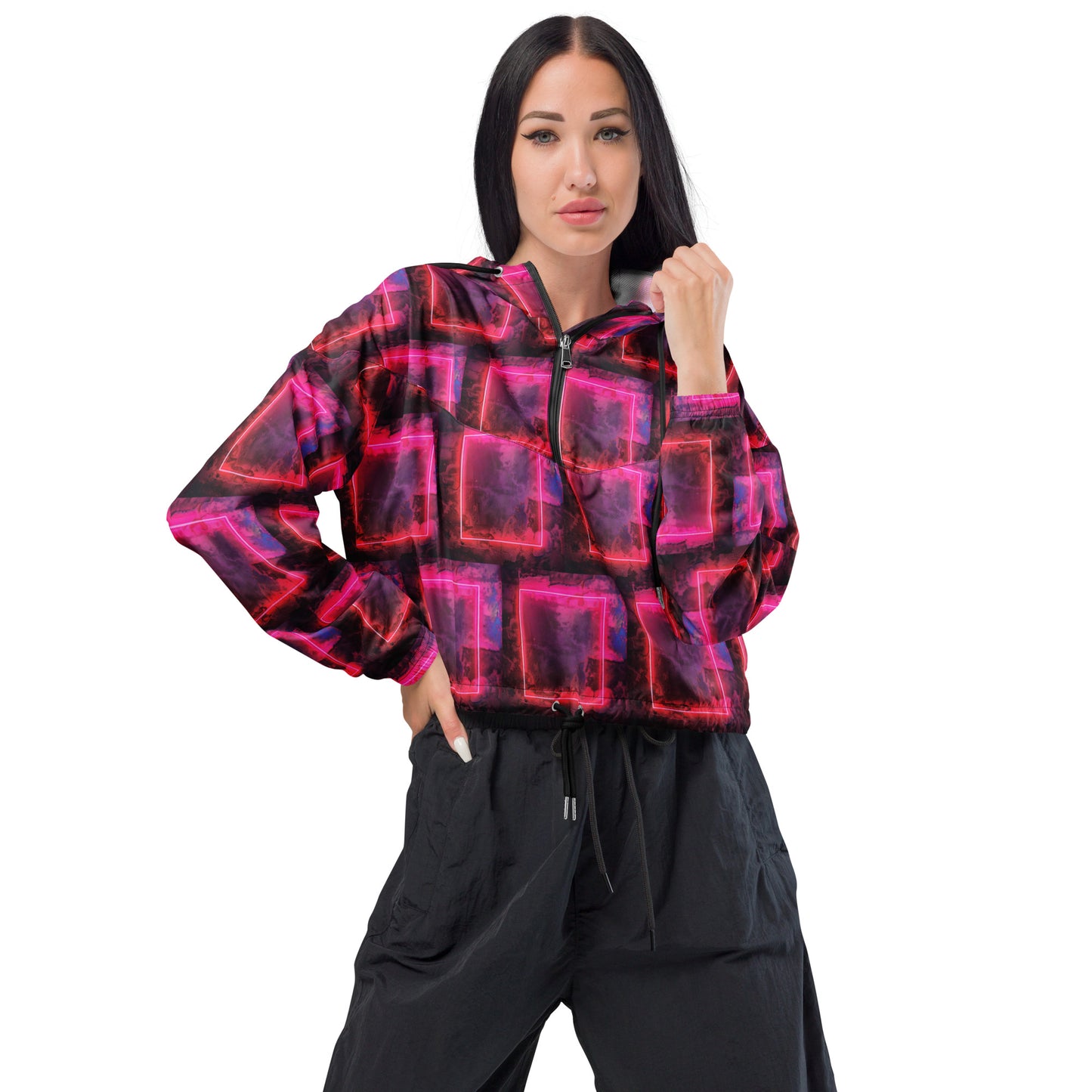 Soho cropped windbreaker