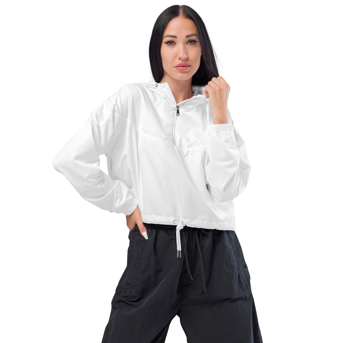 Luna cropped windbreaker