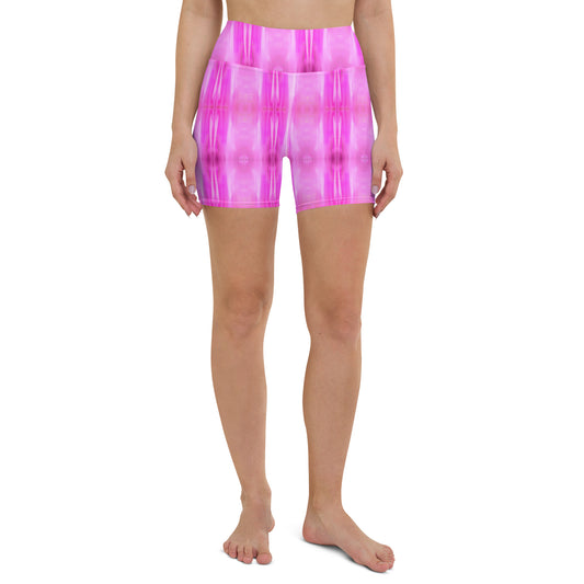 Candy Floss yoga shorts